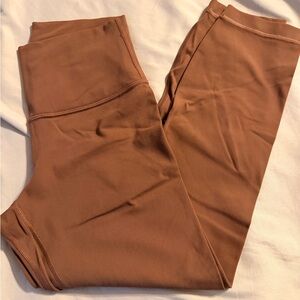 Lululemon HR Align 21 in Brown Leggings